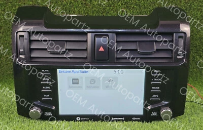 丰田 4Runner 2019-2022 GrcenotXM 高清收音机 导航显示屏 86100-35630 oem — 第 1/4 张图片