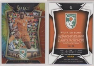 2015-16 Panini Select Tie-Dye Prizm /30 Wilfried Bony #92.1