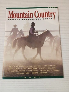 Mountain Country Summer Recreation Guide Wyoming 2001 - Picture 1 of 11
