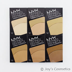1 NYX Define & Refine Powder Foundation "Pick Your 1 Color"  *Joy's cosmetics*