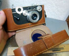 Vintage Camera, 35Mm Argus C3 With Leather Case & Strap, Untested Collectible