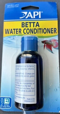 API BETTA WATER CONDITIONER Betta Fish Freshwater Aquarium Water Conditioner 1.7 - Image 1 of 2