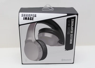 Sharper Image Bluetooth Wireless Headphones Deluxe Hi-Fi SBT665 - Image 1 of 4