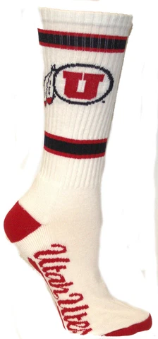 NCAA Utah Utes Crew Socks Cover