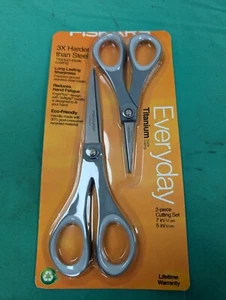 Fiskars Performance Titanium Scissors 7 Inch and 5 Inch Set, 156340-1001 - Picture 1 of 5