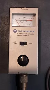 Probador de transceptores Motorola CB modelo S-1352A medidor SWR - Imagen 1 de 3