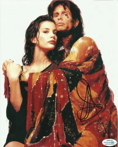 STEVEN TYLER SIGNED AEROSMITH PHOTO UACC REG 242 (19) ALSO ACOA CERTIFIED Cover