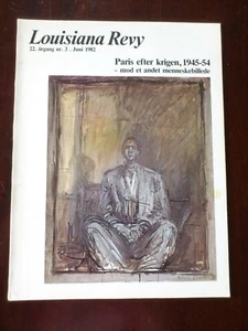 Danish art magazine"Louisiana Revy" 1982. Paris after the war,1945-54.Art. - Foto 1 di 11