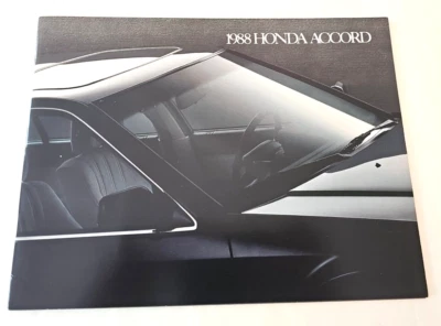 Folleto de ventas de autos originales Honda Accord 1988 vintage catálogo libro de ventas Foto 1 de 4