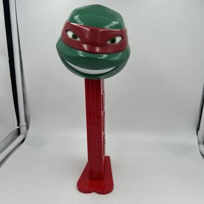Dispensador Pez Tortugas Ninja Adolescentes Mutantes Grande Gigante RAPHAEL 2014 11.5" TMNT Foto 1 de 4
