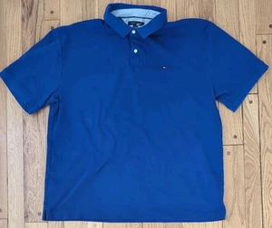Tommy Hilfiger Poloshirt Herren XXL Blau Freizeit Kurzarm - Bild 1 von 4