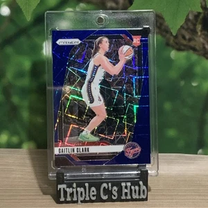 2024 Panini Prizm Caitlin Clark RC #22 Blue Velocity WNBA Rookie With Case Fever - Picture 1 of 3