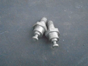 1958 others set of two Chevy Front Drum Brake Anchor Bolt Pin Impala BelAir etc - Picture 1 of 2