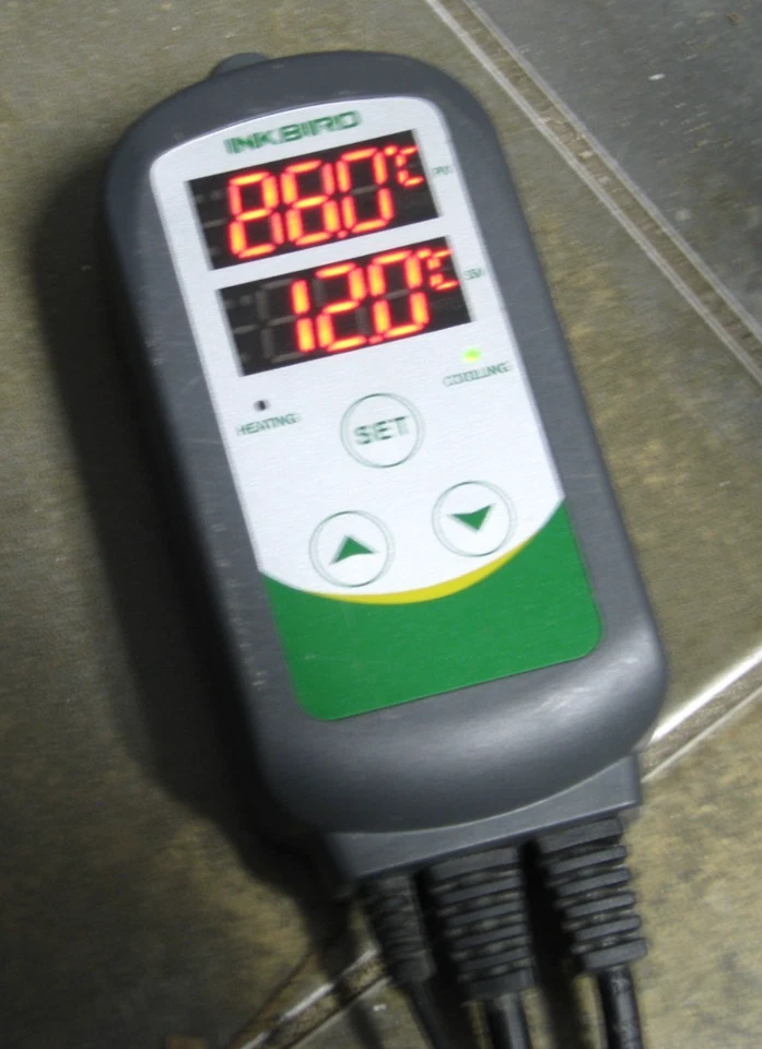 Inkbird ITC-308 Wired Thermostat Heating Cooling Temperature Control -50°C-120°C - Image 1 of 1