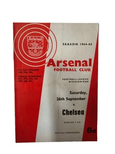 Arsenal v West Ham United 1964/65, 26 de septiembre - Imagen 1 de 4