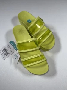 Reef Damen-Sandale Größe 8 Vista Hi-Energy zitronefarbene bequeme Slipper - Bild 1 von 10