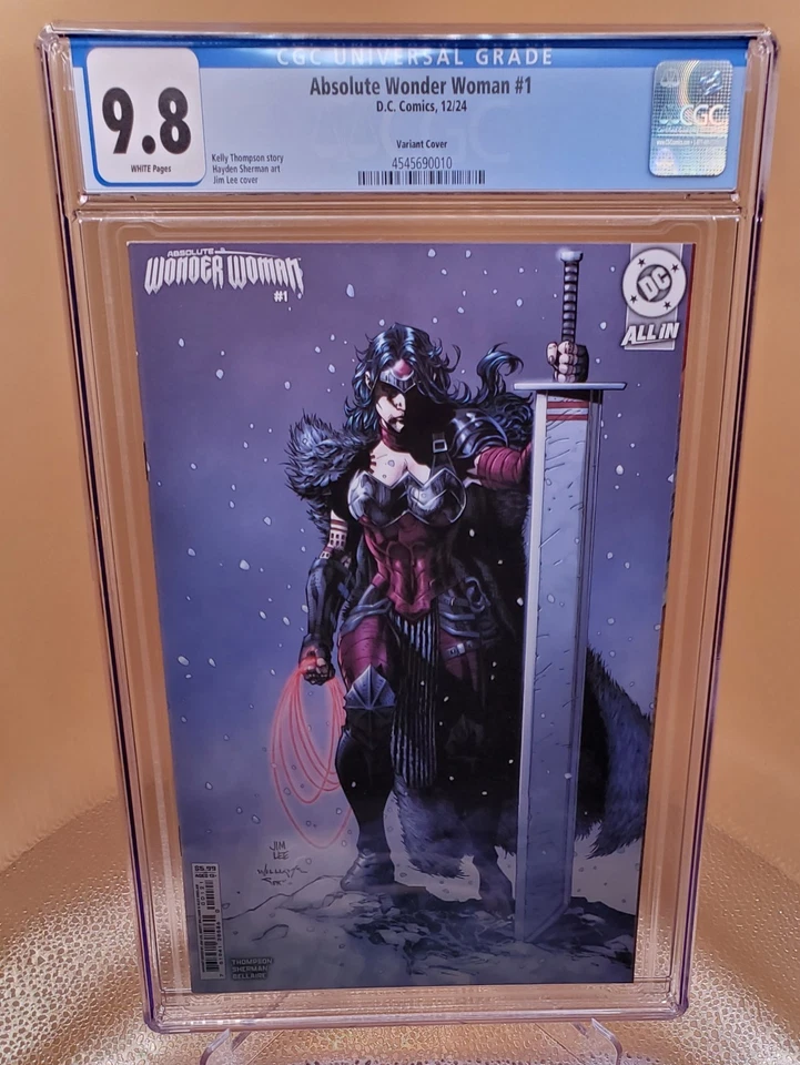 Absolute Wonder Woman #1 | CGC 9.8 | Jim Lee Cover - Image 1 of 1