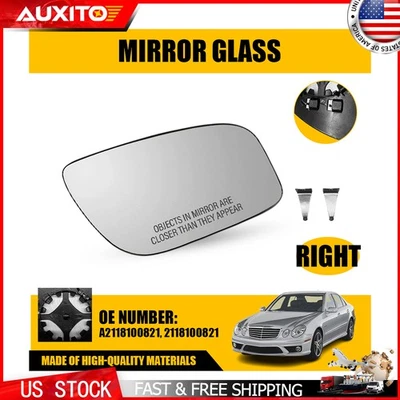 Espejo Cristal Derecho Calefactable Mercedes-Benz E280 E320 E350 W211 2007-2009 Sedán Foto 1 de 4