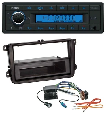 VDO Bluetooth AUX USB MP3 Autoradio für Skoda Praktik / Superb / Yeti - Bild 1 von 4