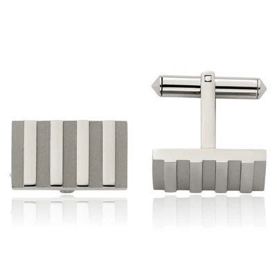 Titanium Cufflinks Set for Men - Image 1 of 4