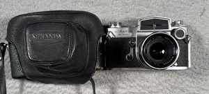 Miranda Sensorex 35mm Film Camera w/ Miranda f/1.9 50mm Lens With Case Tested - Foto 1 di 10