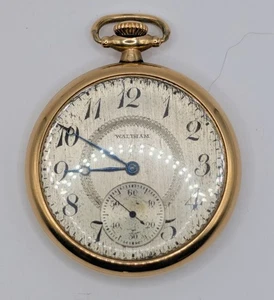 1925 Vintage Waltham 10kt Gold Filled Pocket Watch - Picture 1 of 6