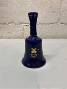 Vintage Speiseglocke aus kobaltblauem Glas  - Bild 1 von 5