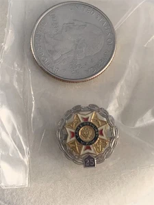 Sterling Silver Ladies VFW Auxillary Pin 25 Year - Picture 1 of 1