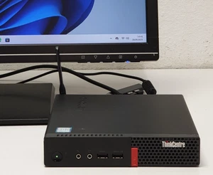 Lenovo ThinkCentre Min PC i5-7  512GB SSD 16GB Windows 11 Pro + Office 2019 WLAN - Bild 1 von 19