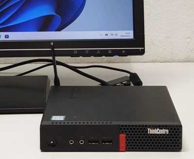 Lenovo ThinkCentre Min PC i5-7  512GB SSD 16GB Windows 11 Pro + Office 2019 WLAN - Bild 1 von 4