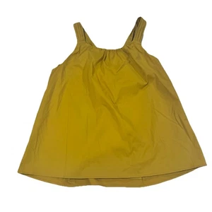 Neu mit Etikett! Banana Republic Factory Damen-Tanktop Größe XL Taft gekreuzter Rücken gelb - Bild 1 von 6