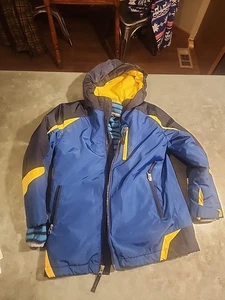 Winterjacke Jungen Größe 5/6 Lands End 3 in 1 Jacke - Bild 1 von 3