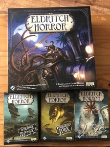 Eldritch Horror Starter Bundle! Cards Sleeved - Picture 1 of 2