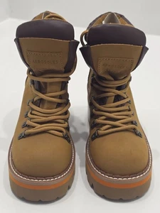 NEU Aerosoles Kinder Sky Stiefel taupe Nubuk Größe 2 - Bild 1 von 8
