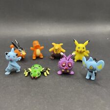 Lot of 8 Mini Miniature Pokemon Figures Toys Marked “PK CHINA” Pokémon Lot #12
