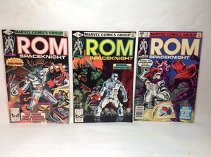 Rom - Spaceknight #5, #6, #9 - 1980, 3 Issue Lot, Bill Mantlo, Marvel Comics - Picture 1 of 5