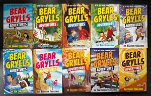 Near Complete Series Set BEAR GRYLLIS ADVENTURES Lot 10 Kids books - Picture 1 of 1