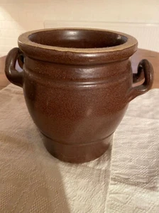 Keramiktopf, Gurken,-Sauerkraut,-Blumentopf, braun - Bild 1 von 3