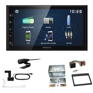 Kenwood 2DIN DAB+ Autoradio für Porsche Boxster 1996-2004 schwarz - Bild 1 von 5