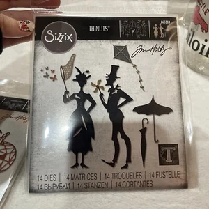 Juego de troqueles Sizzix Thinlits - The Park, 665204 por: Tim Holtz - Imagen 1 de 2