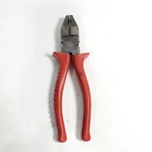 Alicates Lineman aislados de 8" sin marca 10000 V con mango de goma de Alemania - Imagen 1 de 9