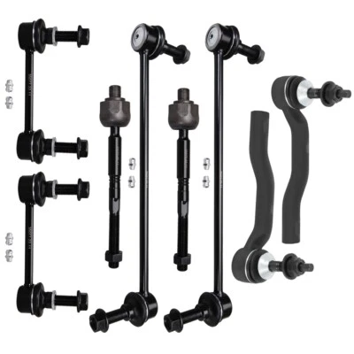 8Pcs Front Tie Rod Ends Sway Bars For 2013-2018 FORD FUSION EDGE LINCOLN MKZ MKX - Image 1 of 4