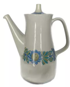 Tetera De Colección Tor Viking Noruega Diseño Turi Tetera Porcelana MCM Floral - Imagen 1 de 5