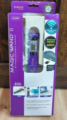 VuPoint Solutions Magic Wand II Wireless Scanner PDSWF-ST44PU-VP W/ SD Card! - Image 1 of 4