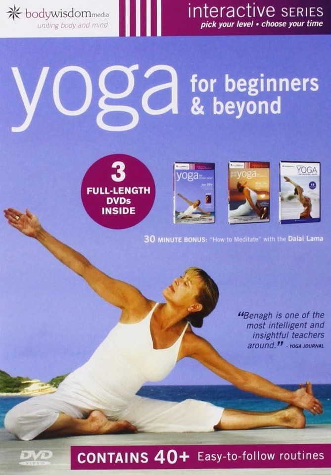 YOGA FOR BEGINNERS AND BEYOND 3 DVD SETE Exercise Fitness Brand New Sealed UK R2 - Image 1 of 1