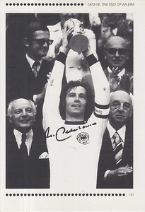 FOTO DE REVISTA ALEMANIA FIRMADA A MANO FRANZ BECKENBAUER. - Imagen 1 de 1