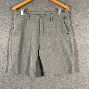 Quiksilver Shorts Mens 32 Grey Amphibian Boardshorts Pockets Surf Beach Adult 9Y - Picture 1 of 15