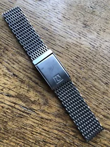 Original Omega Seamaster 1380/237 Mesh Stainless Steel Bracelet - Picture 1 of 4