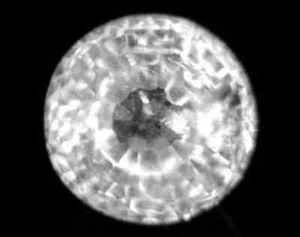 1.46 ct Very Rare Collectors Natural Round-cut White IF Danburite (Mexico) - Picture 1 of 9