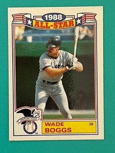 1989 Topps #4 Glossy All-Star Wade Boggs - Boston Red Sox